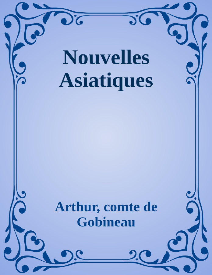 Couverture de Nouvelles Asiatiques
