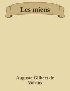 Couverture de Les miens