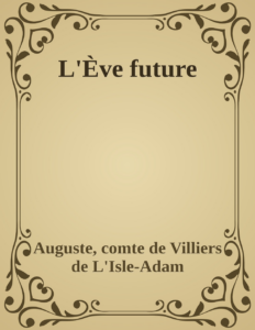 Couverture de L'Ève future