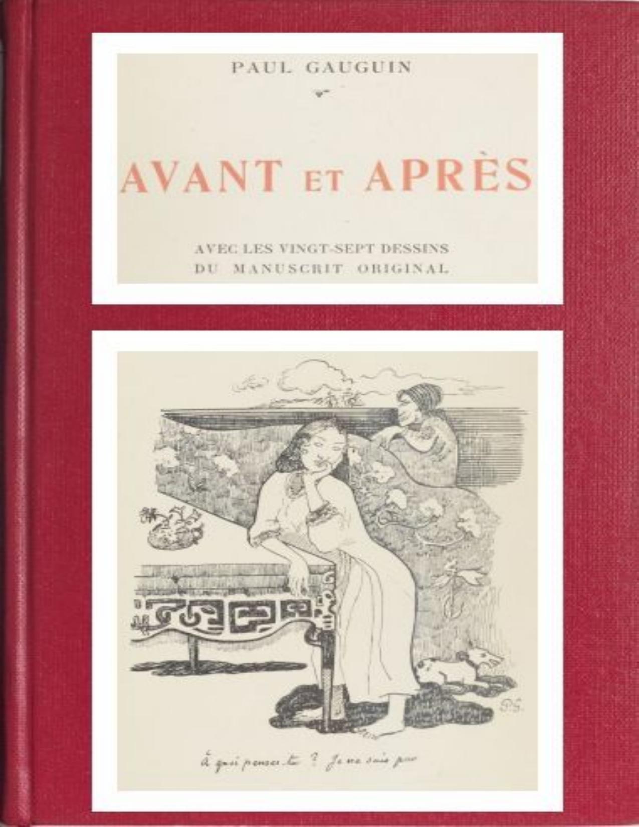 Avant Et Apres Avec Les Vingt Sept Dessins Du Manuscrit Ori