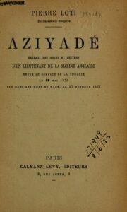 Aziyade Extrait Des Notes Et Lettres Drsquoun Lieute