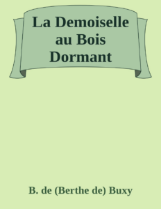 Couverture de La Demoiselle au Bois Dormant