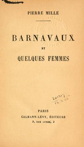 Barnavaux Et Quelques Femmes