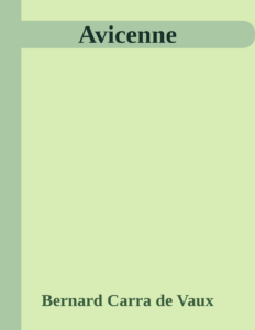 Couverture de Avicenne