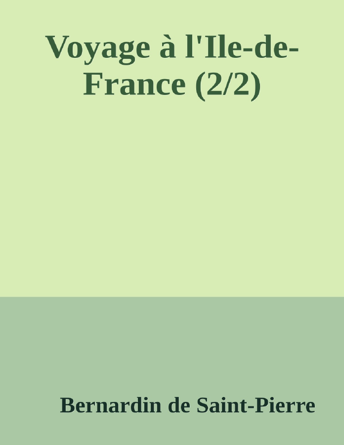 Couverture de Voyage à l'Ile-de-France (2/2)