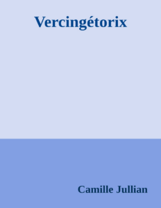 Couverture de Vercingétorix