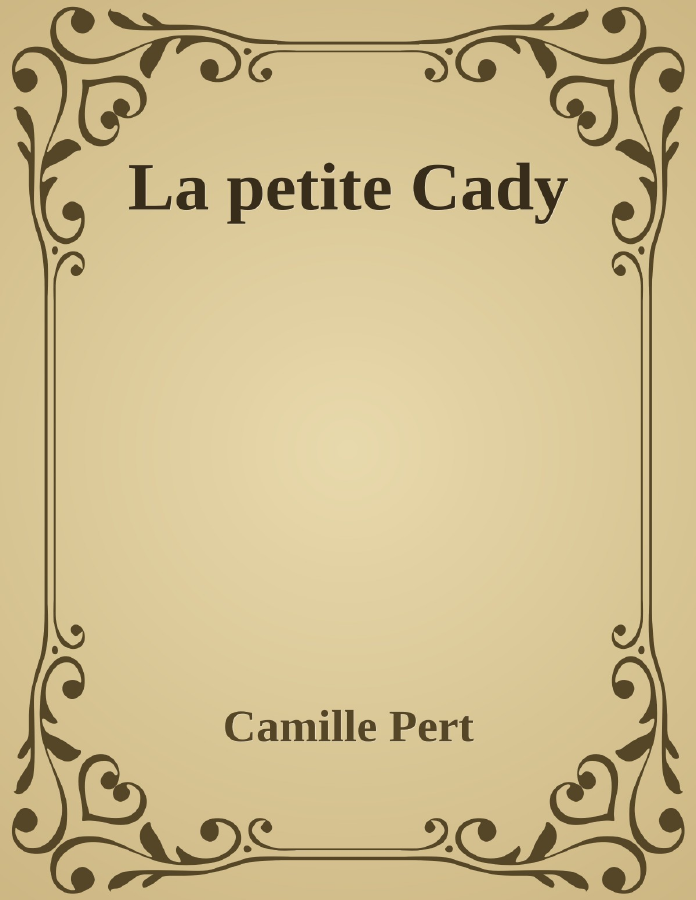 Couverture de La petite Cady