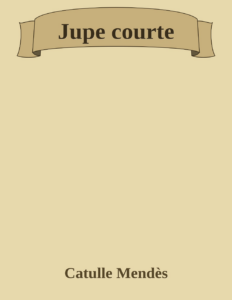 Couverture de Jupe courte