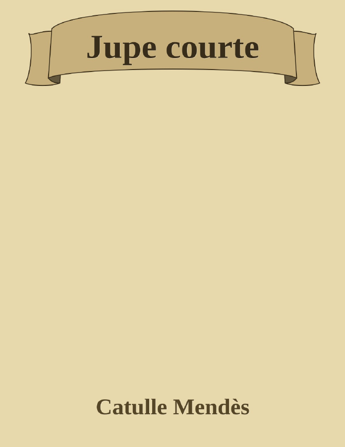 Couverture de Jupe courte