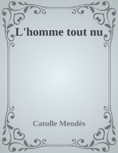 Couverture de L'homme tout nu