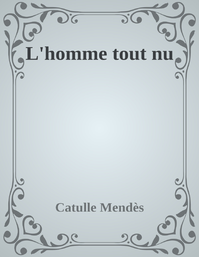 Couverture de L'homme tout nu