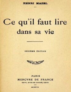 Ce Qursquoil Faut Lire Dans Sa Vie
