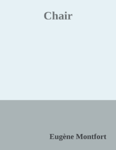 Couverture de Chair