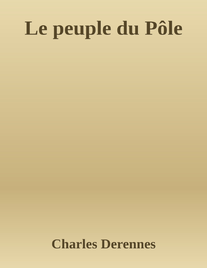 Couverture de Le peuple du Pôle