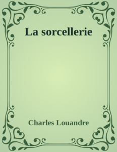 Couverture de La sorcellerie