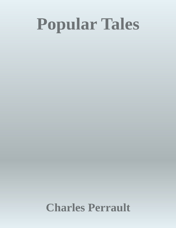 Couverture de Popular Tales