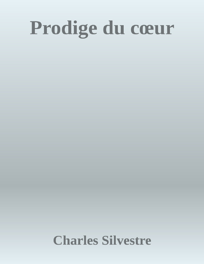 Couverture de Prodige du cœur