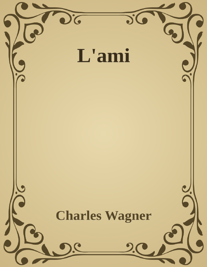 Couverture de L'ami