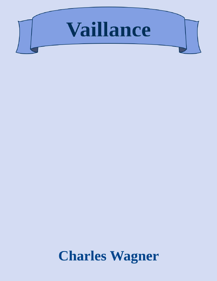 Couverture de Vaillance