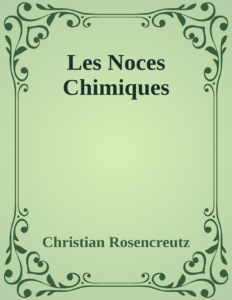 Couverture de Les Noces Chimiques