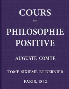 Cours De Philosophie Positive. 66