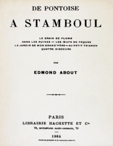 De Pontoise A Stamboul