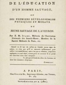 De Lrsquoeducation Drsquoun Homme Sauvage Ou Des Premi