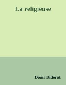 Couverture de La religieuse
