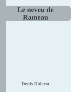 Couverture de Le neveu de Rameau
