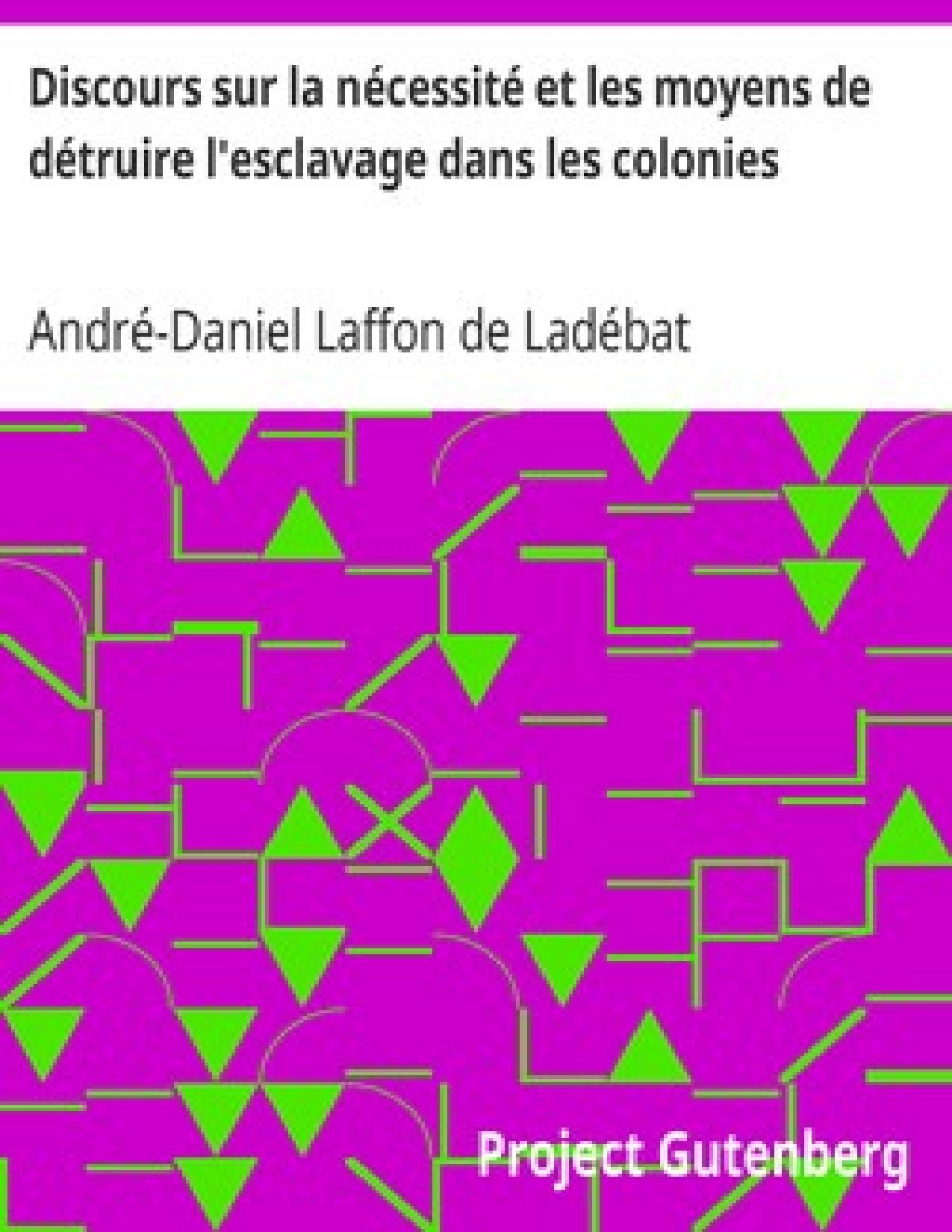 Discours Sur La Necessite Et Les Moyens De Detruire Lrsq