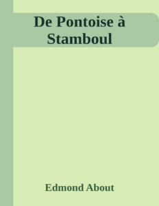 Couverture de De Pontoise à Stamboul
