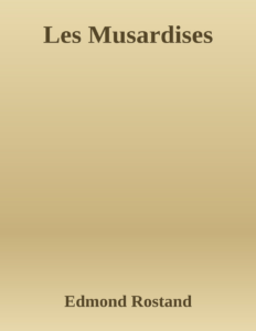 Couverture de Les Musardises