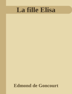 Couverture de La fille Elisa