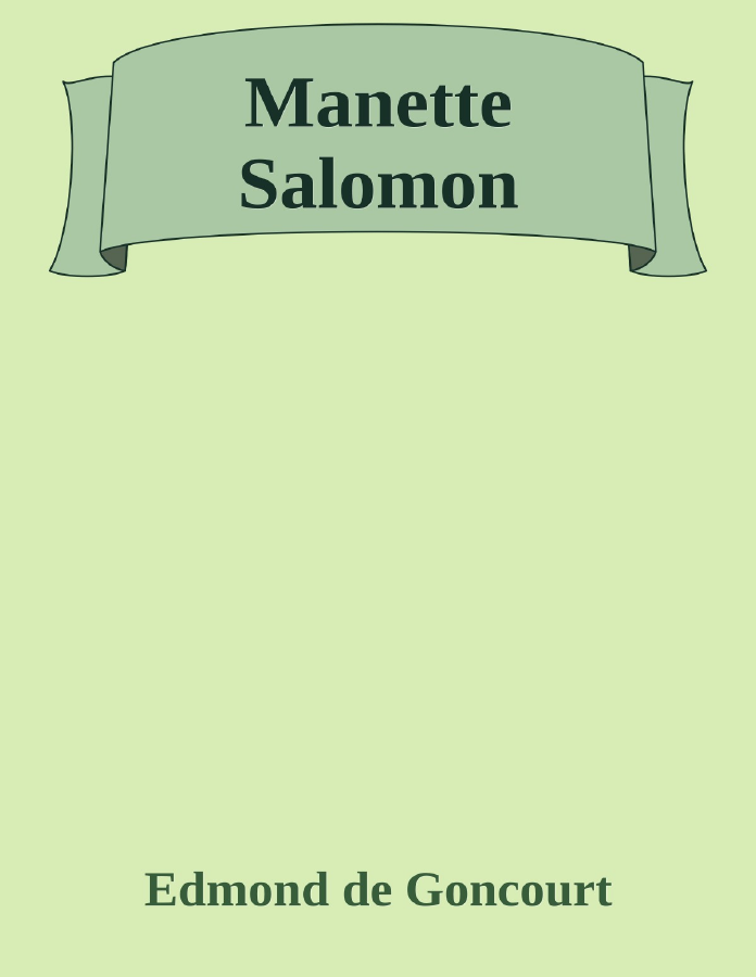 Couverture de Manette Salomon