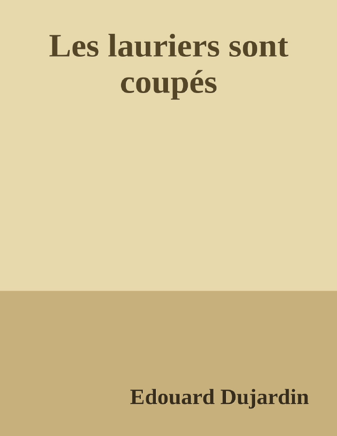 Couverture de Les lauriers sont coupés