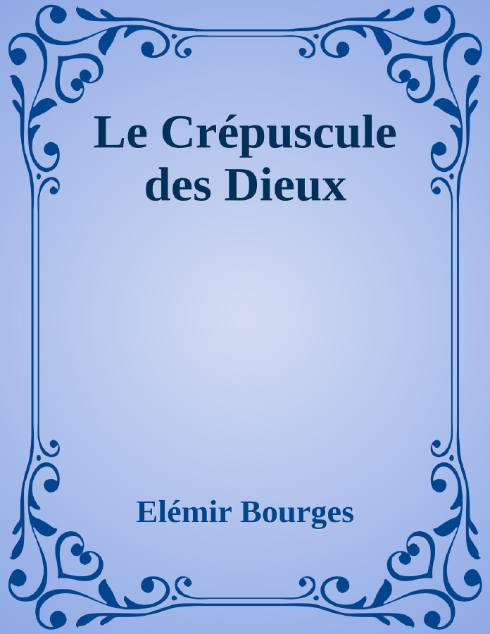 Couverture de Le Crépuscule des Dieux