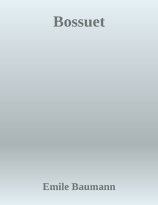 Couverture de Bossuet