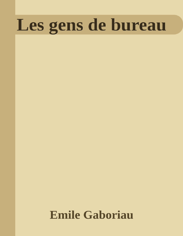 Couverture de Les gens de bureau