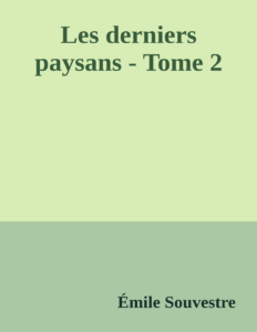 Couverture de Les derniers paysans - Tome 2