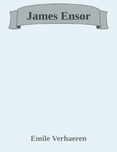 Couverture de James Ensor