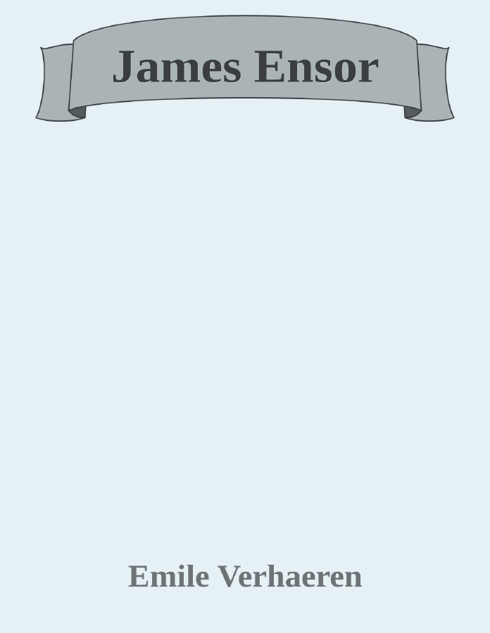 Couverture de James Ensor