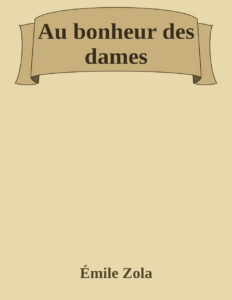 Couverture de Au bonheur des dames