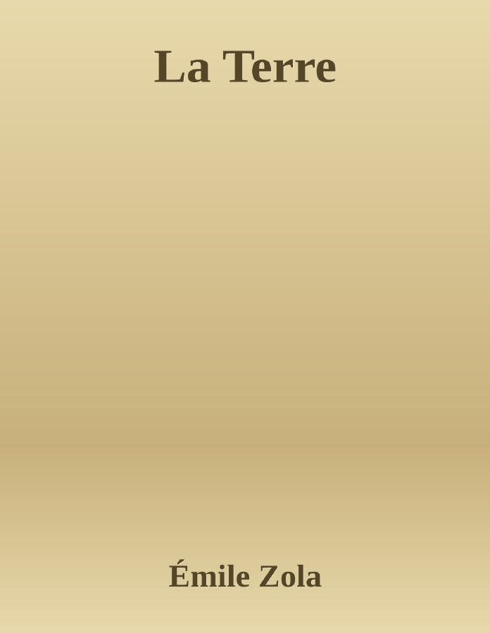 Couverture de La Terre