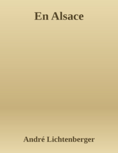 Couverture de En Alsace