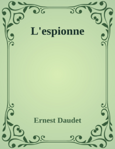 Couverture de L'espionne