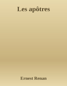 Couverture de Les apôtres