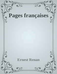 Couverture de Pages françaises