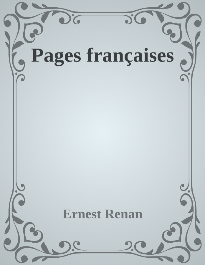 Couverture de Pages françaises