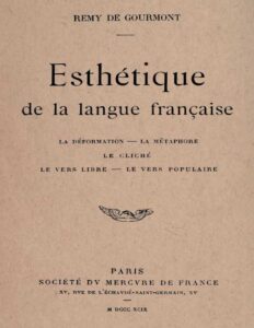 Esthetique De La Langue Francaise