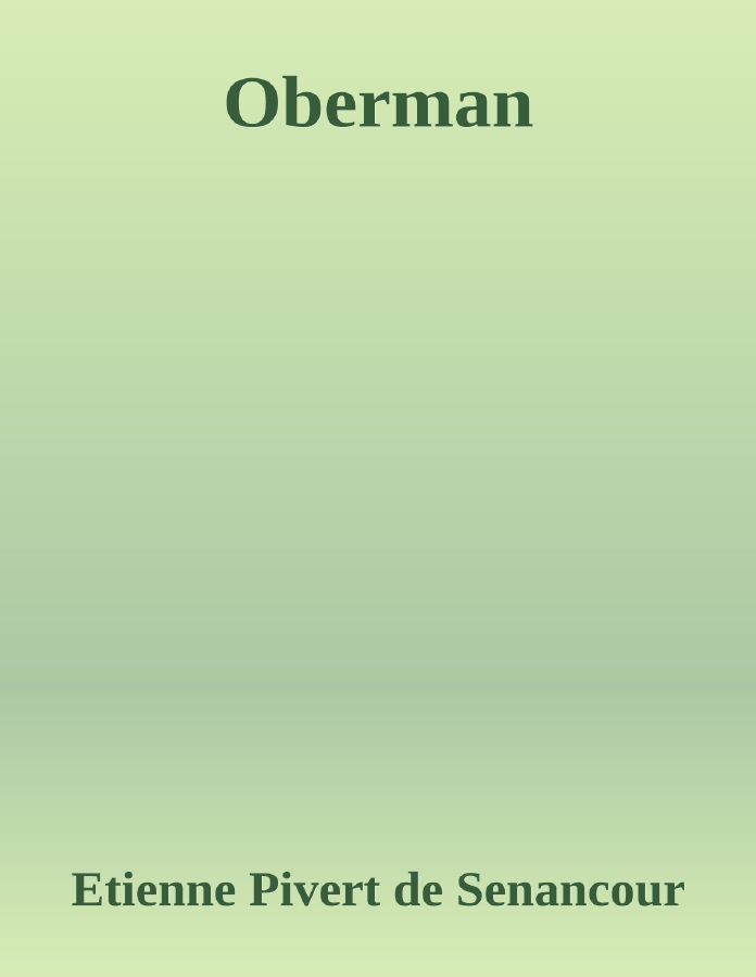 Couverture de Oberman